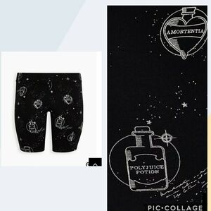 🆕HARRY POTTER POTION BOTTLES BIKER SHORT
